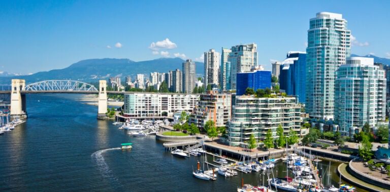 Vancouver private jet charter destination
